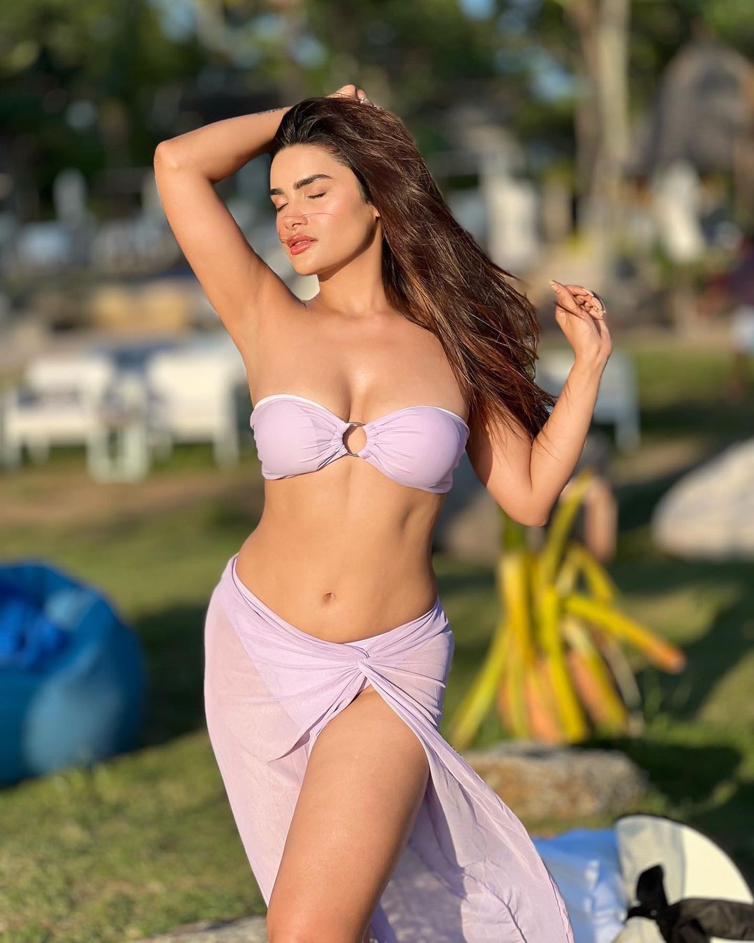 Sakshi Dwivedi Embracing Confidence and Empowerment Through Her Stunning Swimwear Photos Which is Trending Now